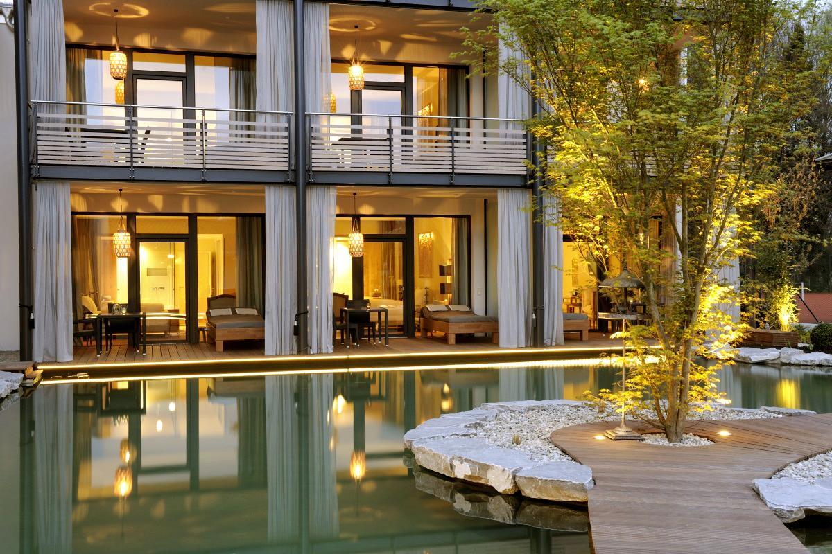 Wellnessgarten-Hotel Waging am See Esterno foto